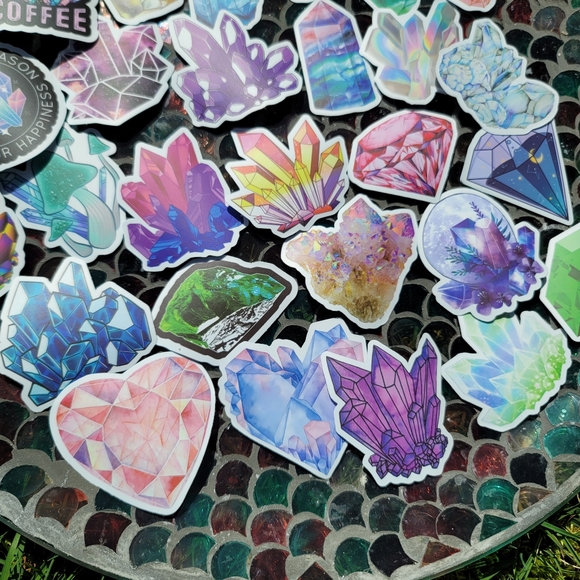 Crystal Stickers - Assorted 50 Pack - Picture 3 of 11